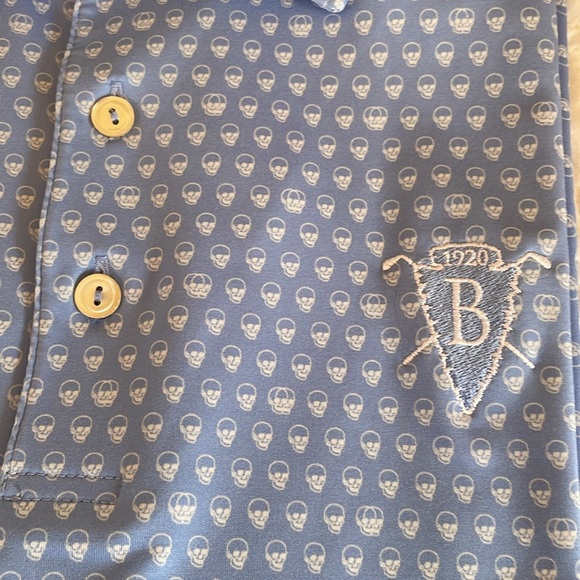 Peter Millar Short Sleeve Golf Polo Jersey Size XL - Picture 3 of 5